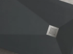 Receveur de douche, sur mesure : Largeur 100 à 210 cm x l. 70 à 110 cm. Bac à douche en résine Akrytan® anti glissant, finition lisse, 10 couleurs, Livraison offerte et rapide